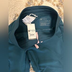Figs scrub pants, Caribbean blue, size XS
